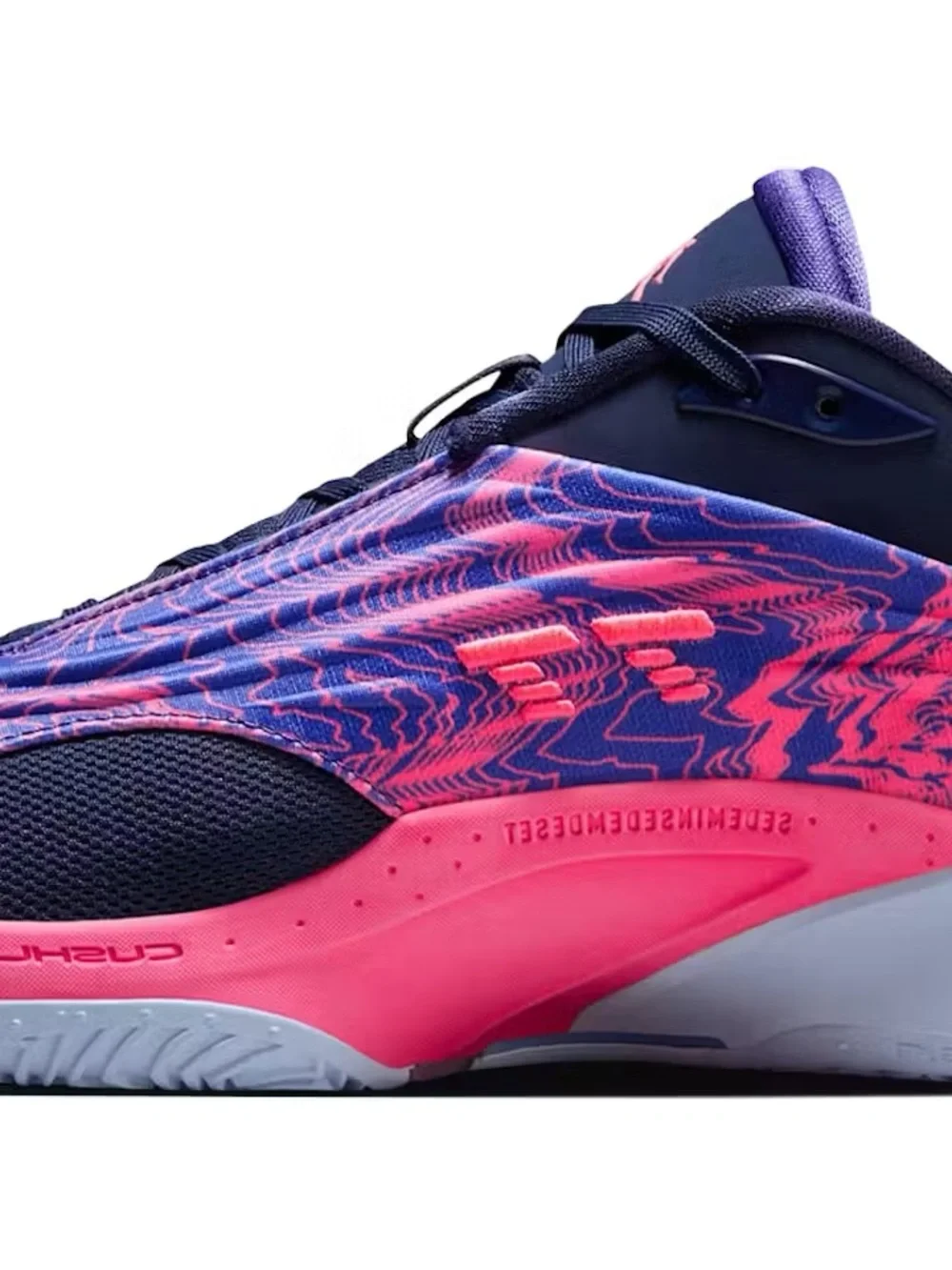 Jordan Men’s Luka 3 Sneakers in Navy and Pink